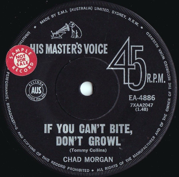 ladda ner album Chad Morgan - If You Cant Bite Dont Growl