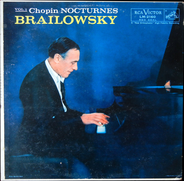 Chopin, Brailowsky – Chopin Nocturnes, Volume 1 (1957, Vinyl