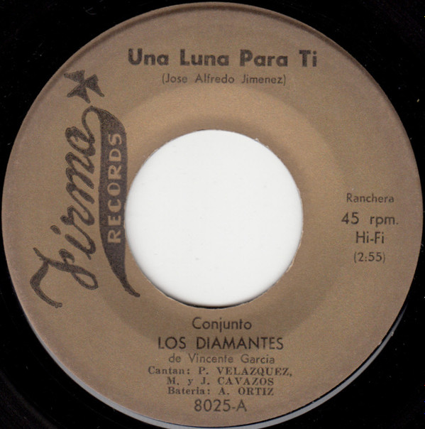 Album herunterladen Conjunto Los Diamantes De Vincente Garcia - Una Luna Para Ti Maldito Abismo