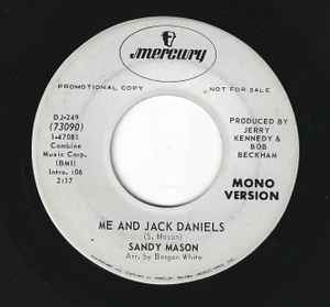 Sandy Mason - Me And Jack Daniels album cover