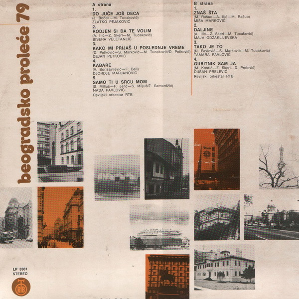 baixar álbum Various - Beogradsko Proleće 79