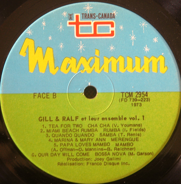 baixar álbum Gill & Ralf Et Leur Ensemble - Vol1