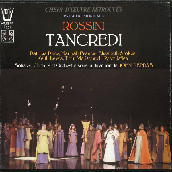 Rossini, John Perras – Tancredi (Vinyl) - Discogs