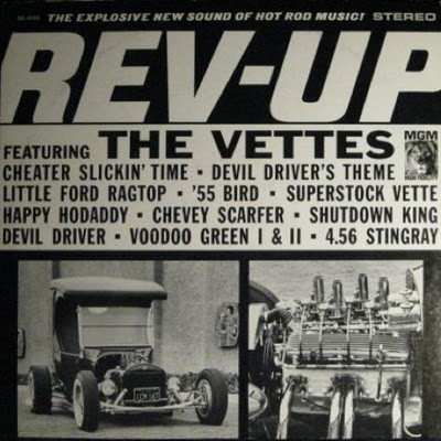 ビニール・カヴァー付LP THE VETTES ”REV-UP SE-4193-