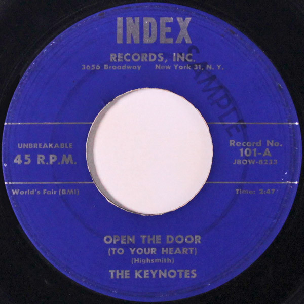 descargar álbum The Keynotes - Open The Door To Your Heart Dum De Dum Dum