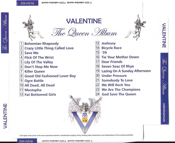 last ned album Valentine - The Queen Album