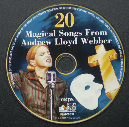 baixar álbum The Showtime Orchestra & Singers - 20 Magical Songs From Andrew Lloyd Webber