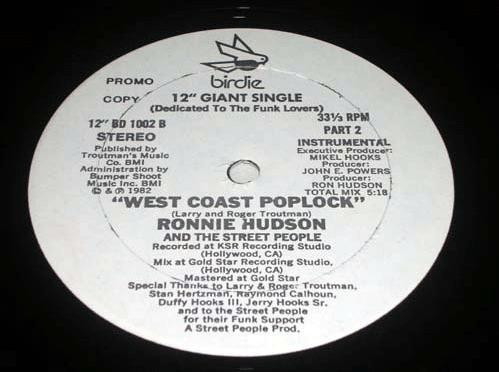 Ronnie Hudson And The Street People - West Coast Poplock 