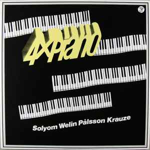 Solyom, Welin, Pålsson, Krauze – 4 x Piano (1975, Vinyl) - Discogs