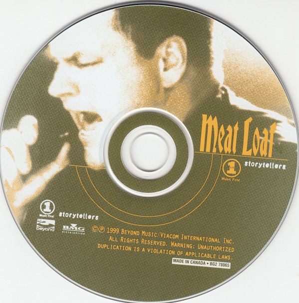 Meat Loaf - VH1 Storytellers | Beyond (BG2 78065) - 3