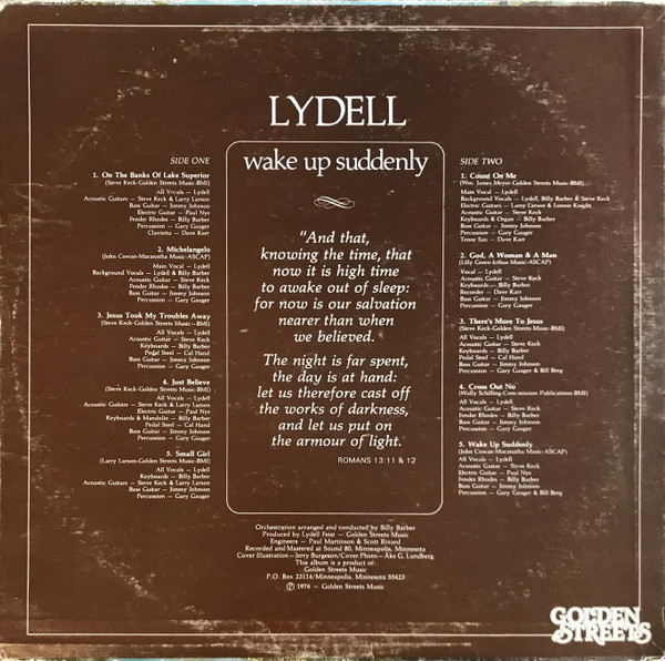 last ned album Lydell - Wake Up Suddenly