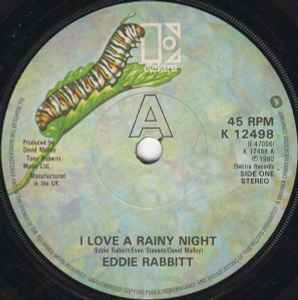 I Love A Rainy Night (Vinyl, 7