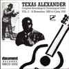 Texas Alexander - Complete Recordings In Chronological Order, Volume 2 -- 16 November 1928 To 9 June 1930