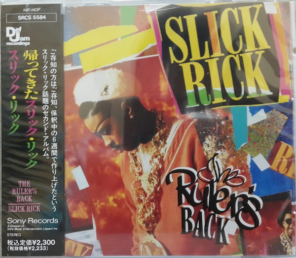 Slick Rick – The Ruler's Back (1991, CD) - Discogs