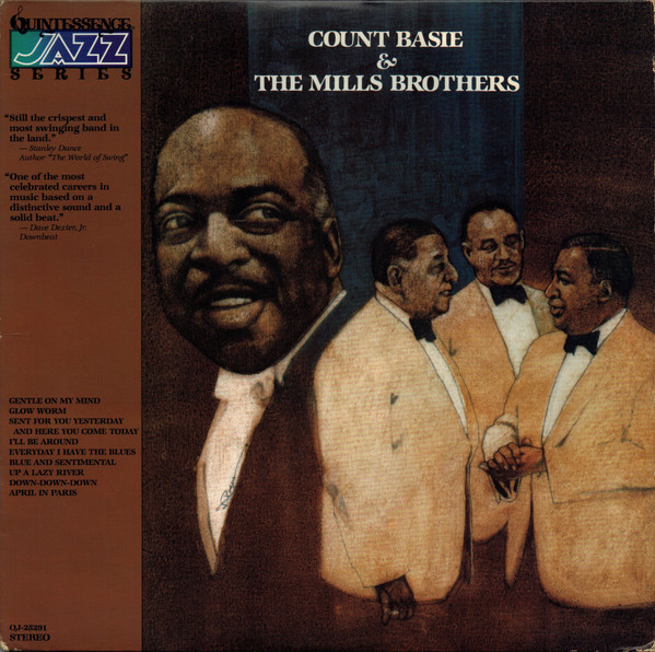 Обложка конверта виниловой пластинки Count Basie, The Mills Brothers - Count Basie & The Mills Brothers