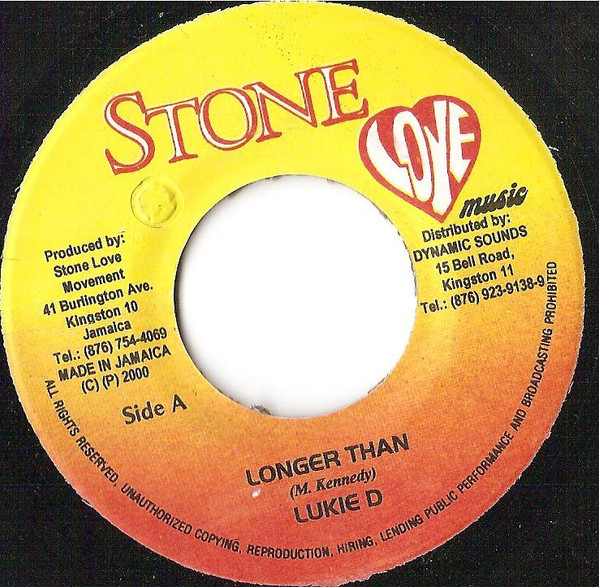 Lukie D – Longer Than (2000, Vinyl) - Discogs