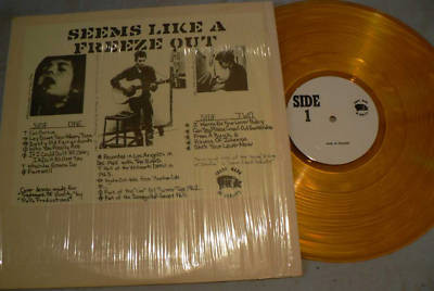 Bob Dylan – Seems Like A Freeze Out (1971, Yellow, Vinyl) - Discogs