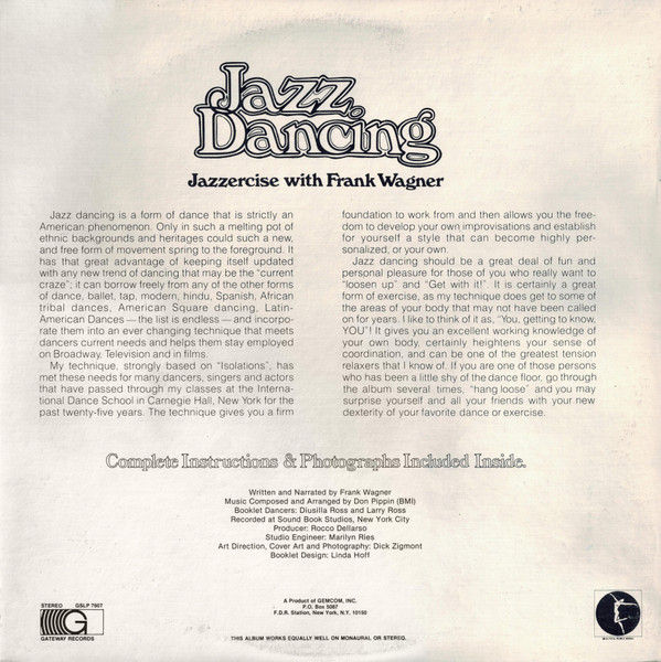 baixar álbum Frank Wagner - Jazz Dancing Jazzercise With Frank Wagner