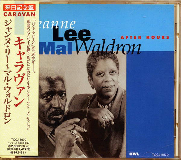 Jeanne Lee - Mal Waldron – After Hours (1994, CD) - Discogs