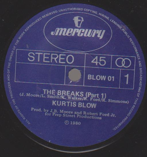 Kurtis Blow - The Breaks | Releases | Discogs