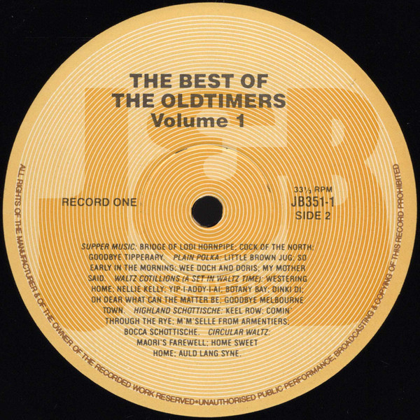 baixar álbum The Oldtimers - The Very Best Of The Oldtimers Volume One The Very Best Of The Oldtimers Volume Two