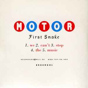 Motor - First Snake album cover