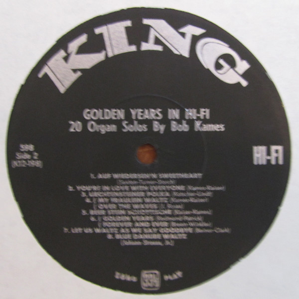 lataa albumi Bob Kames - Golden Years In Hi Fi
