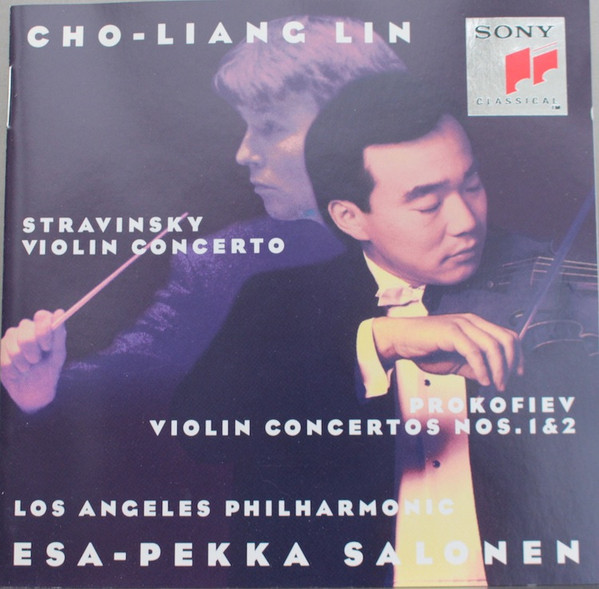 Stravinsky, Prokofiev, Cho-Liang Lin, Los Angeles Philharmonic, Esa-Pekka  Salonen – Violin Concerto / Violin Concertos Nos. 1 & 2 (1994, CD) - Discogs