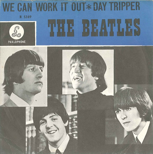 The Beatles – We Can Work It Out / Day Tripper (1965, Blue Bar