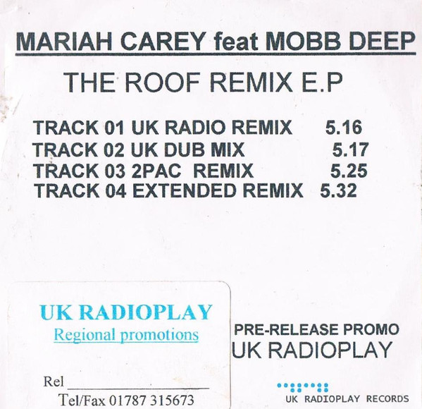 Mariah Carey – The Roof (Back In Time) (1998, Vinyl) - Discogs