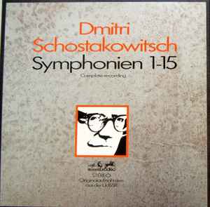 Symphonies Nos 1-15 Box Set Shostakovich 