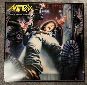 Anthrax - Spreading The Disease album cover