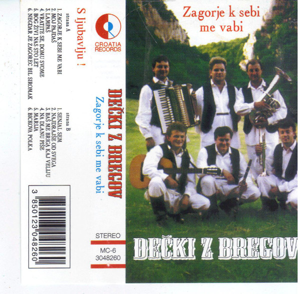 ladda ner album Dečki Z Bregov - Zagorje K Sebi Me Vabi