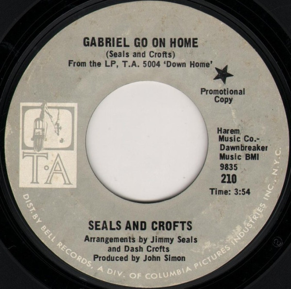 lataa albumi Seals And Crofts - Gabriel Go On Home Robin