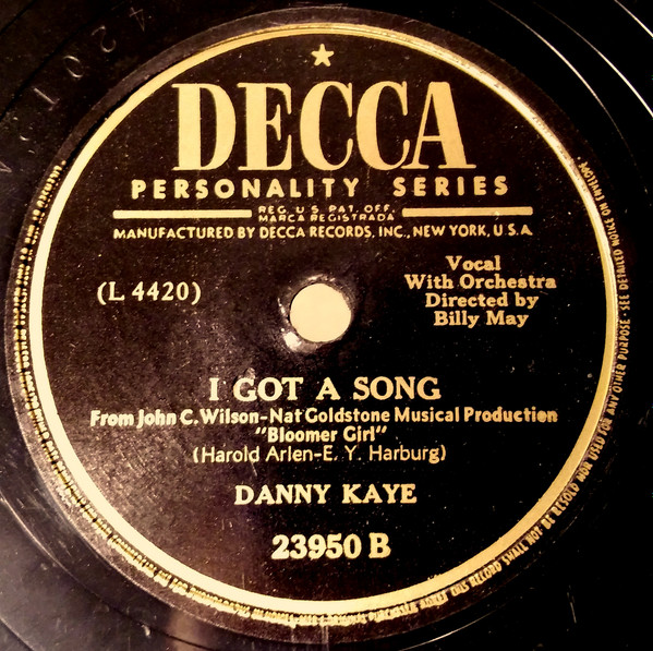 Album herunterladen Danny Kaye - Bloop Bleep I Got A Song