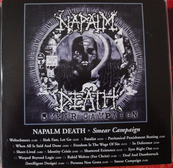 Napalm Death - Smear Campaign | Releases | Discogs