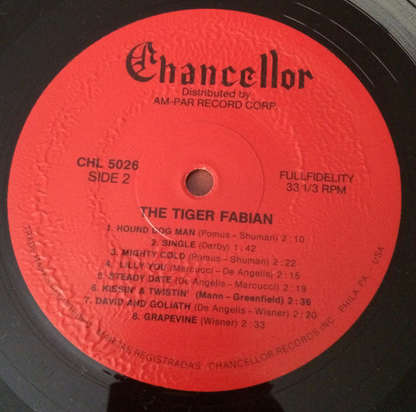 télécharger l'album Download Fabian - The Tiger album
