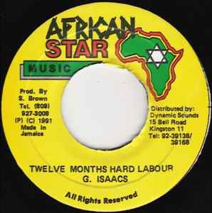 Gregory Isaacs - Twelve Months Hard Labour album cover