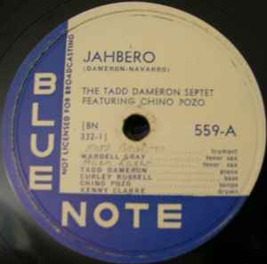 The Tadd Dameron Sextet Featuring Fats Navarro – Our Delight / The 