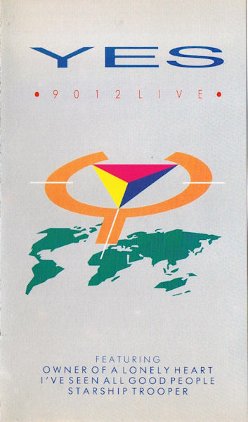 Yes – 9012Live (1985, VHS) - Discogs