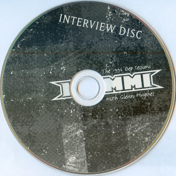 last ned album Tony Iommi With Glenn Hughes - The 1996 Dep Sessions Interview Disc