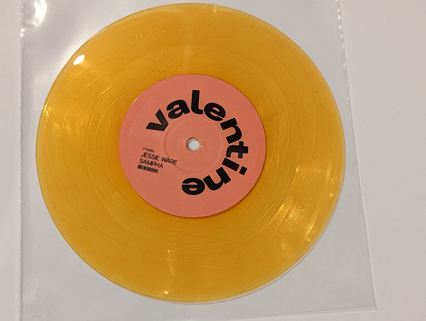 Jessie Ware . Sampha – Valentine (2022, Amber Transparent, Vinyl
