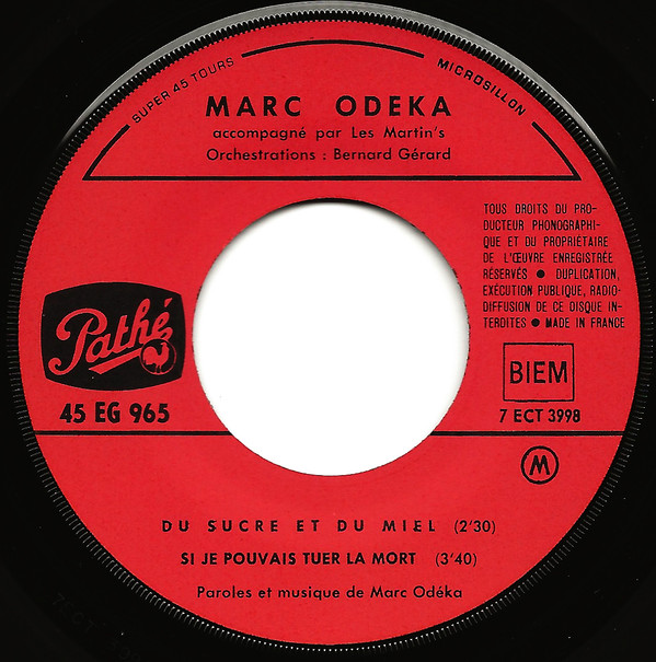 Album herunterladen Marc Odeka - Du Sucre Et Du Miel