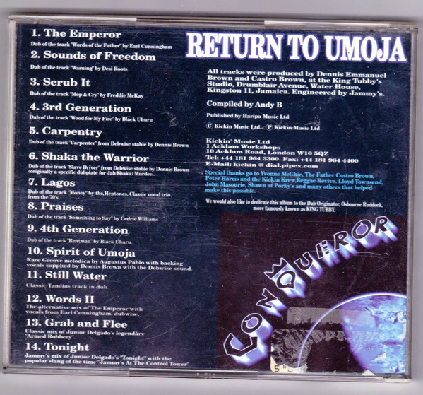baixar álbum Various - Return To Umoja