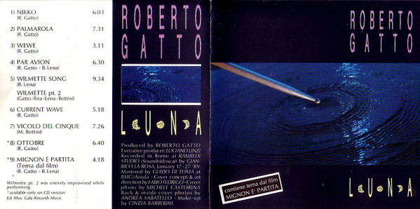 last ned album Roberto Gatto - Luna