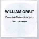 Cover of Pieces In A Modern Style Vol. 2 (Disc 2 - Remixes), 2010, CDr