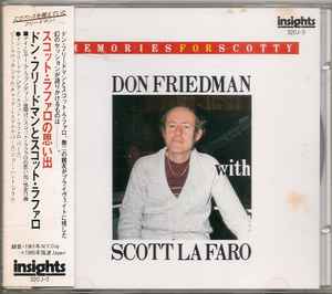 Don Friedman With Scott LaFaro - Memories For Scotty | Releases