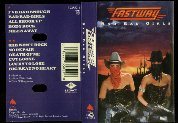 Fastway – Bad Bad Girls (1990, Cassette) - Discogs