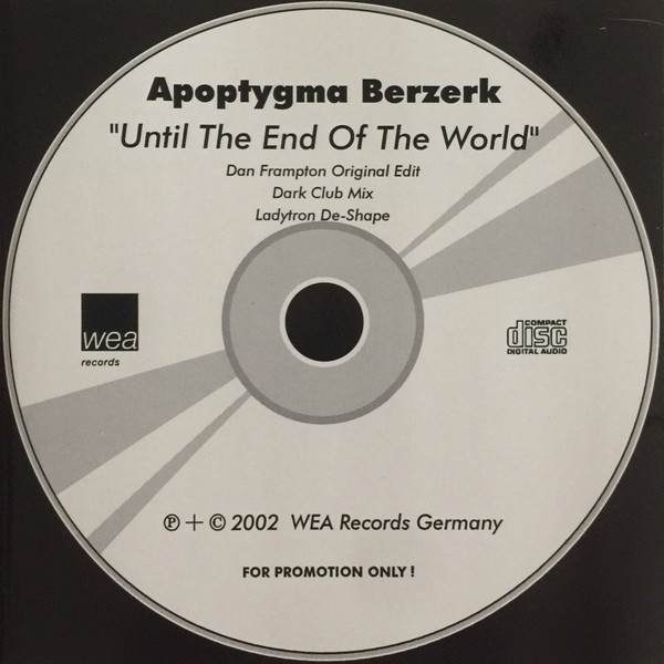 Apoptygma Berzerk - Until The End Of The World | Releases | Discogs