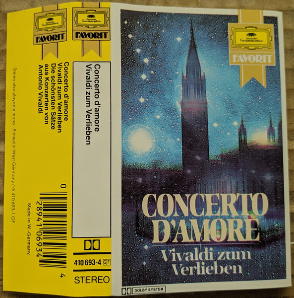 Antonio Vivaldi – Concerto d'Amore - Vivaldi Zum Verlieben (1983